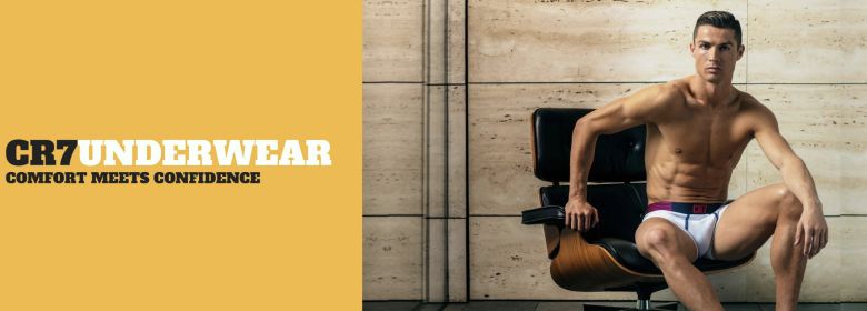 CR7 속옷을 출시한 호날두. [사진 cr7us.com]