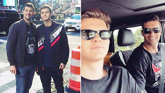 독일 축구스타 미하엘 발락과 그의 아들 故 에밀리오. 사진=에밀리오 발락 인스타그램