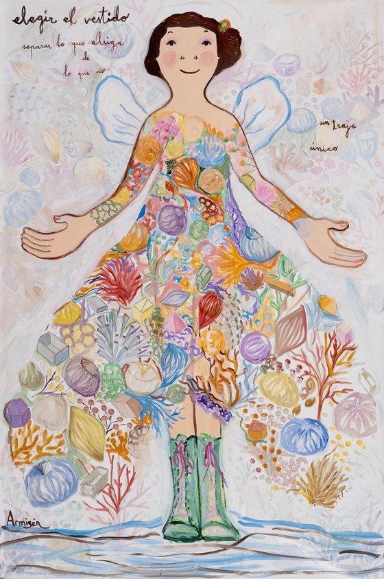 Choosing The Dress, © 2021, Eva Armisen