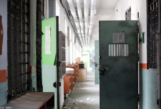 광주광역시 북구 옛 광주교도소 내부 모습. 연합뉴스