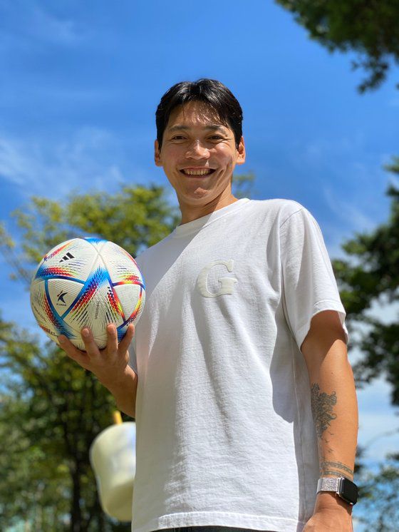 2010 남아공월드컵 16강 멤버인 김형일 JTBC 해설위원. 피주영 기자