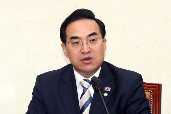 박홍근 더불어민주당 원내대표. 뉴스1