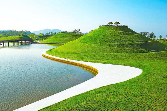 순천만국제정원박람회 배치도. 사진 순천시