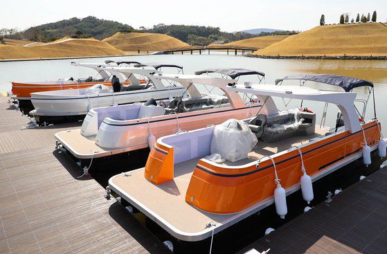 KTX 순천역과 순천만국가정원을 오가는 '정원 드림호' 운항도. 사진 순천시