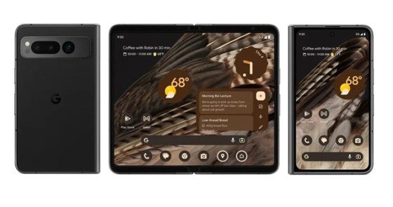 구글이 만든 폴더블폰 ‘픽셀 폴드’ 폰. [구글 제공]
