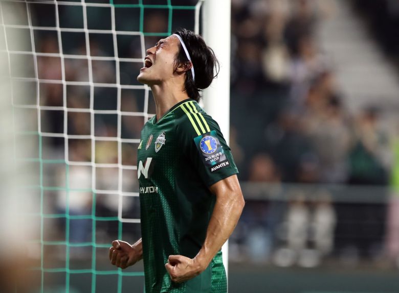 프로축구 전북 공격수 조규성. 연합뉴스