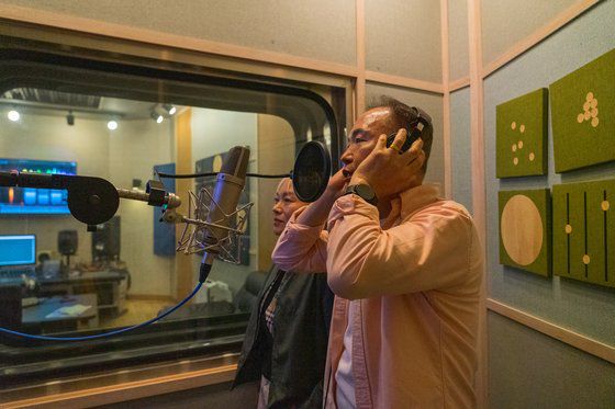 나만의 음반 만들기 체험.