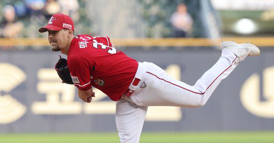 SSG 랜더스 투수 커크 맥카티. 연합뉴스