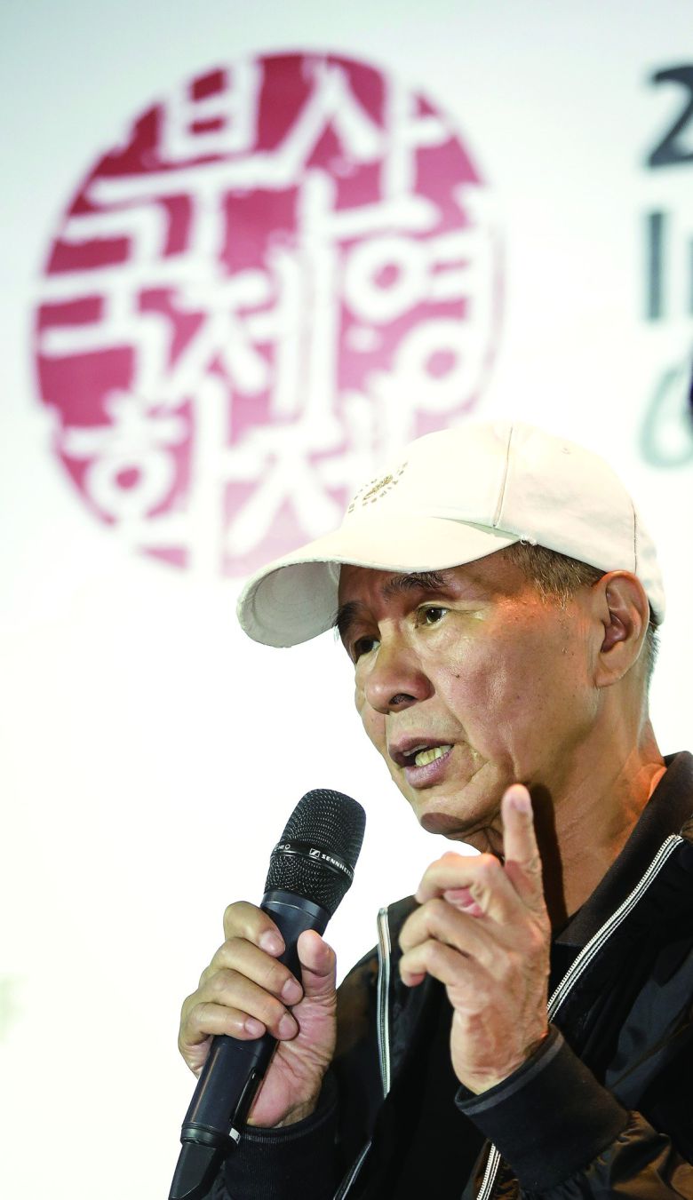 허우샤오센 감독. 사진 부산국제영화제(BIFF)