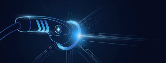 전기차 충전 커넥터. 셔터스톡.