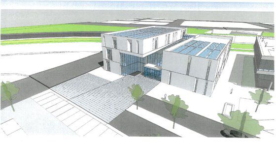 시흥시가 당초 기획한 문화원의 모습. 3층 규모다.