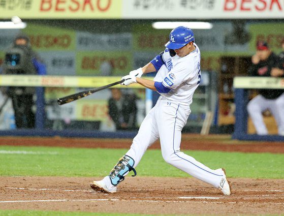 삼성 4번 타자 김영웅. 사진 삼성 라이온즈