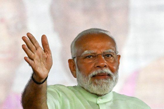 나렌드라 모디 인도 총리. AFP=연합뉴스