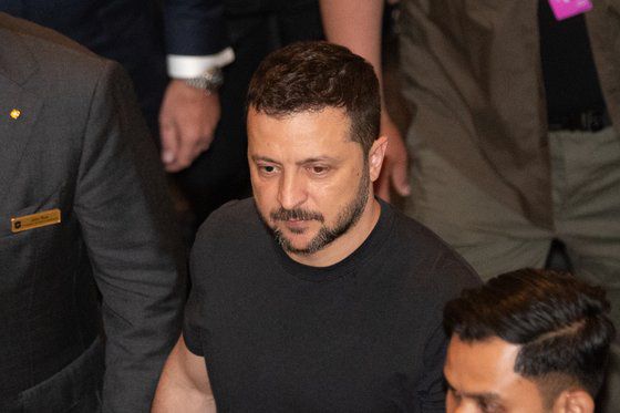 젤렌스키 우크라이나 대통령. 연합뉴스.