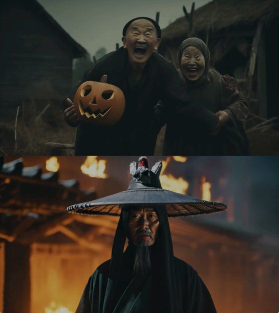 생성형 AI로 만든 영화 '원 모어 펌킨'. 사진 스튜디오 프리윌