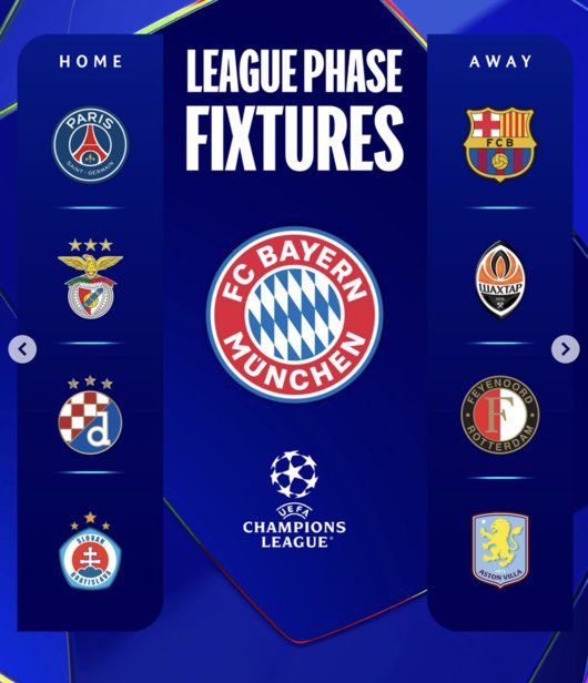 사진 UEFA 소셜 미디어 계정