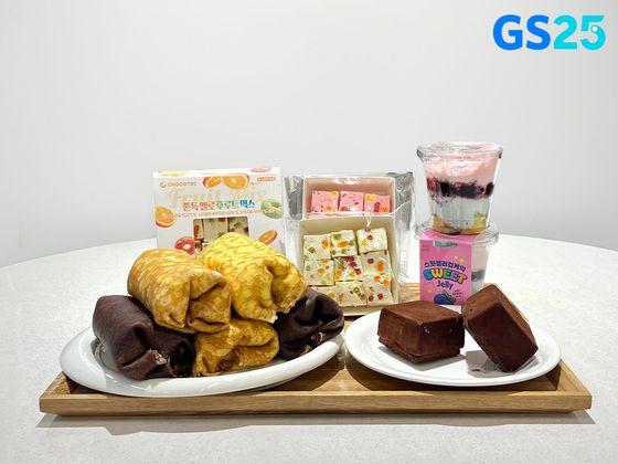 올해 'SNS 제철 음식' 트렌드에 따라 출시된 편의점 디저트. GS25