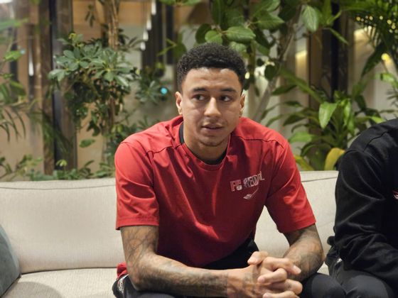 가고시마 FC 서울 전지훈련 캠프에서 인터뷰에 나선 제시 린가드. 사진 송지훈 기자