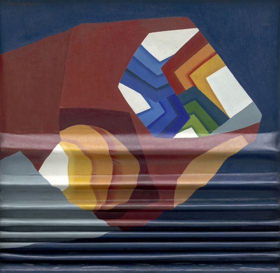 기하학적 추상 '도시계획백서 67'(1967). 시리즈 제목은 평론가 이일이 붙였다. 작가 소장. 사진 아트선재센터