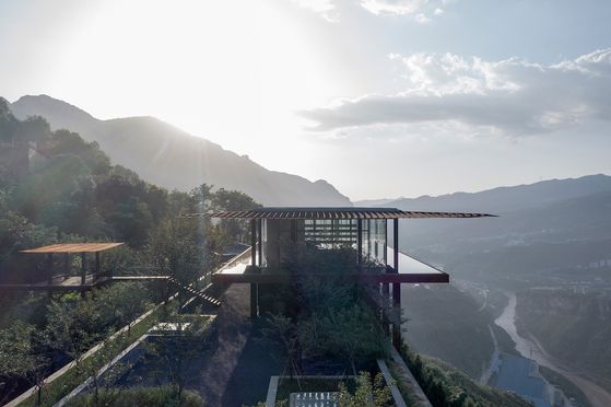 텐바오 동굴 지구 복원(The Renovation of Tianbao Cave District of Erlang Town) [사진 f Arch-Exist]