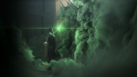 '퇴마록' 속 박윤규 신부(사진)가 성스러운 오오라와 기도를 활용해 퇴마 액션을 취하는 모습. 그는 교리에 반하는 구마 활동으로 파문 당한 신부로, 오랜 친구 장호법을 돕기 위해 '해동밀교'로 향하는 인물이다. 사진 로커스 스튜디오