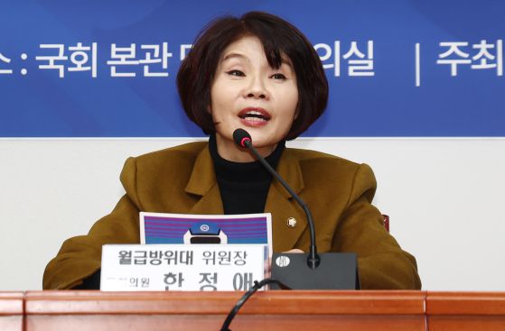 한정애 더불어민주당 의원. 뉴스1