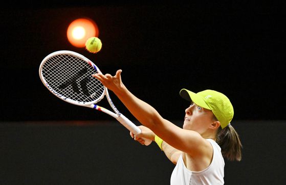 냉정한 승부사 시비옹테크. 현존 최강자 평가를 받는다. AP=연합뉴스