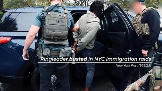 미국의 불법이민 단속 광고 장면. 사진 미 국토안보부 유튜브 캡처