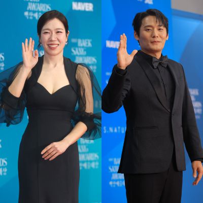 남녀 조연상을 받은 '폭싹 속았수다'의 염혜란과 최대훈. 사진 뉴시스, 연합뉴스