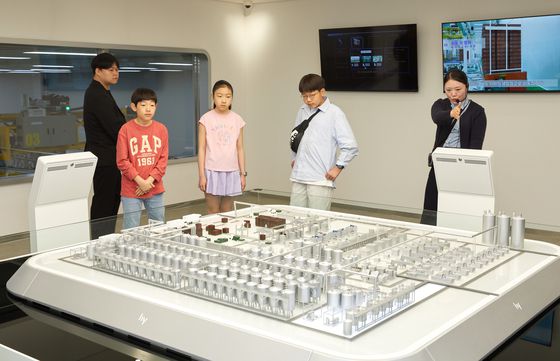 hy 평택공장 생산라인을 한 번에 볼 수 있는 조감도를 보니 야쿠르트가 만들어지는 과정이 한눈에 들어왔다.