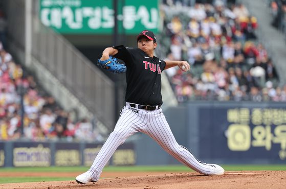 LG 송승기. 연합뉴스