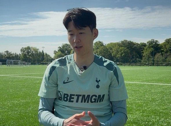 토트넘 공격수 손흥민. [연합뉴스]