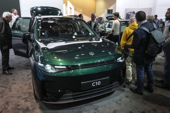 중국 전기차 기업 리프모터는 유럽에 EREV 모델을 출시했다. AP=연합뉴스