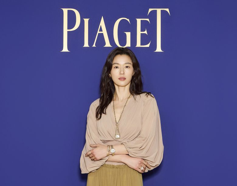 론칭 행사에 참석한 피아제의 글로벌 홍보대사 배우 전지현. 사진 피아제