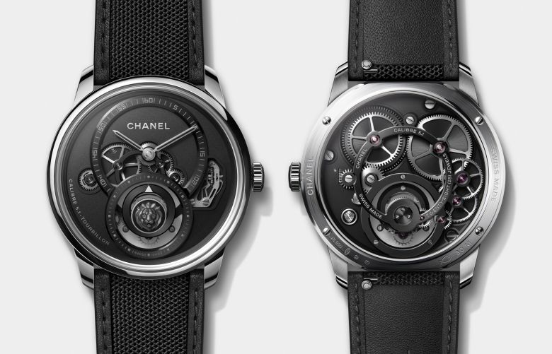 무슈 플래티넘 리옹 투르비용 워치. 사진 샤넬