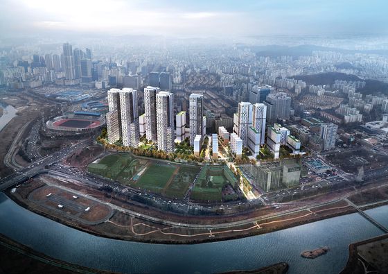 서울 양천구 목동 6단지 재건축 조감도. 양천구 제공