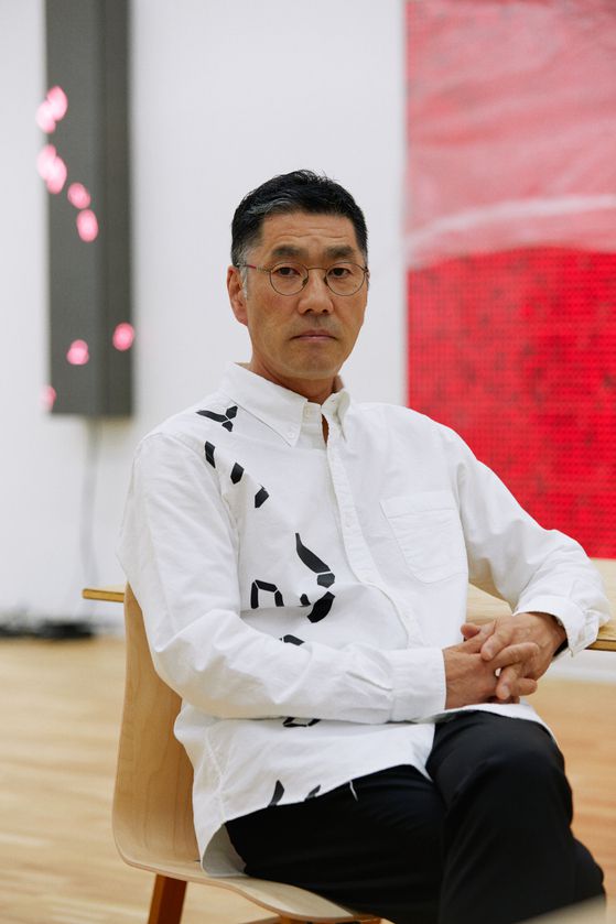 미디어 아티스트 미야지마 다쓰오..[사진 갤러리바톤]