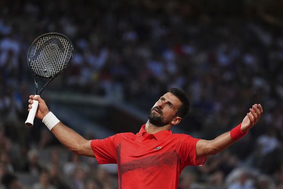 우승을 향해 순항 중인 조코비치. AP=연합뉴스