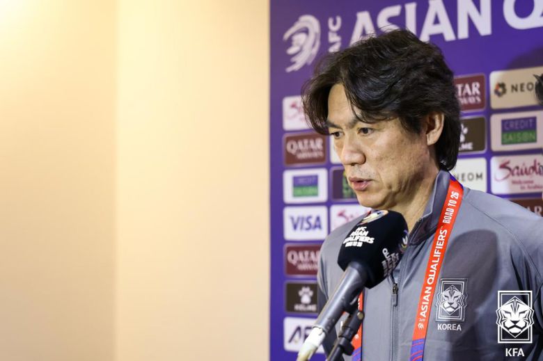 홍명보 축구대표팀 감독. [사진 KFA]