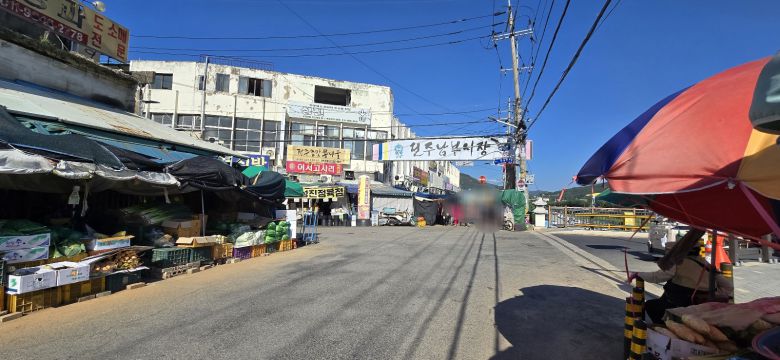 '당신의 맛'에서 주인공들이 장 보러 다니는 장면을 찍은 전주 남부시장. 김준희 기자
