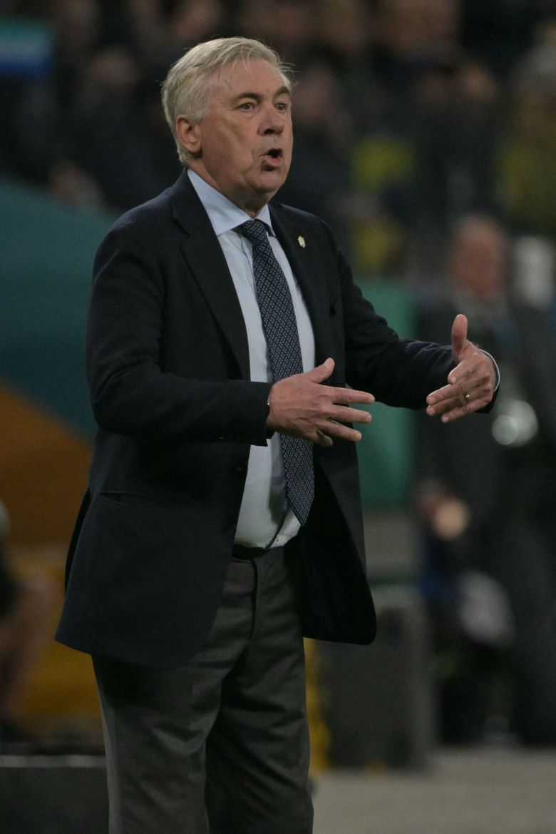 안첼로티 브라질 축구대표팀 감독. [AFP=연합뉴스]