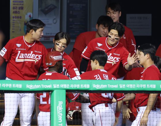 SSG 선수들. 연합뉴스