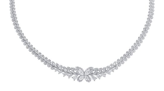 그라프가 올해 선보인 버터플라이 하이 주얼리 네크리스. 사진 그라프