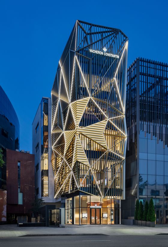 서울 청담동에 문 연 플래그십 매장인 '메종 1755 서울' 전경. 브랜드의 세계 최대 규모 매장으로 알려졌다. 사진 바쉐론 콘스탄틴