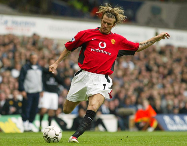 잉글랜드 맨체스터 유나이티드 레전드 베컴. [AP=연합뉴스]