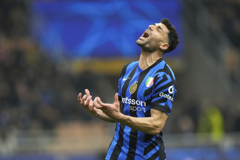 인터밀란의 이란 공격수 타레미(가운데). [AP=연합뉴스]