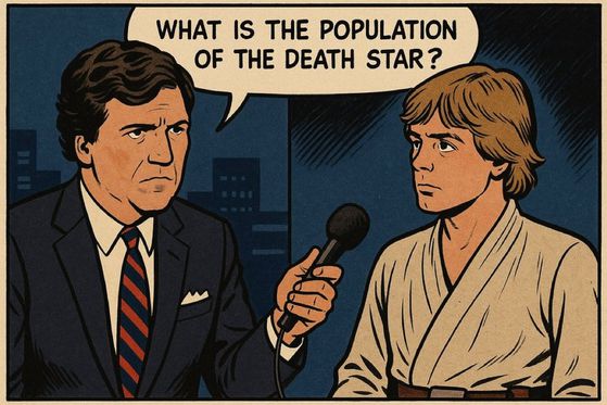 테드 크루즈 공화당 상원의원이 18일(현지시간) 인터뷰 방영 직후 올린 밈. 사진 X