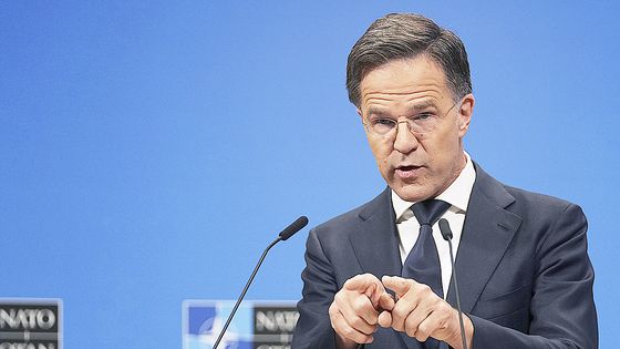 마르크 뤼터 북대서양조약기구(NATO·나토) 사무총장. AP=연합뉴스