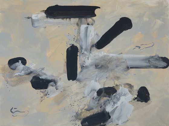 이강소, 청명 淸明-16229, 2016. 캔버스에 아크릴릭. 218 x 291 cm. [사진 타데우스 로팍]