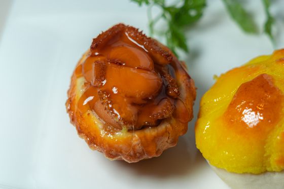 ‘룽킹힌’의 전복 딤섬.